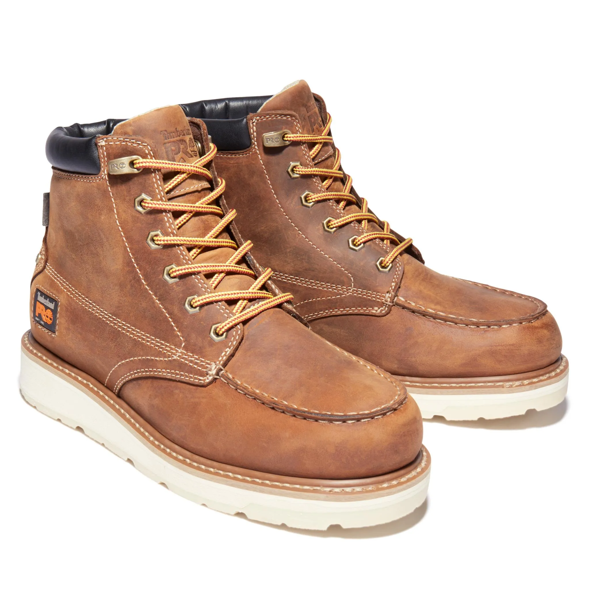 Gridworks 6 Inch Alloy-Toe Waterproof Work Boot Brown