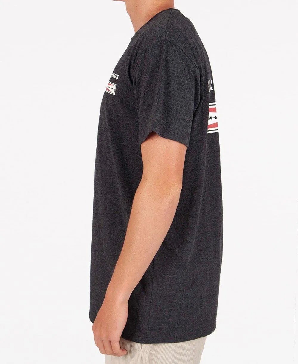 GS Corp Logo Tee | Charcoal Marle