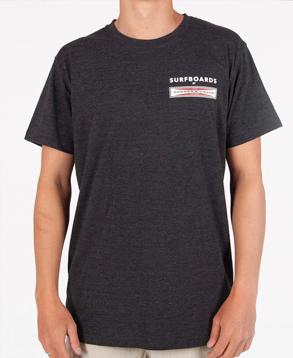 GS Corp Logo Tee | Charcoal Marle