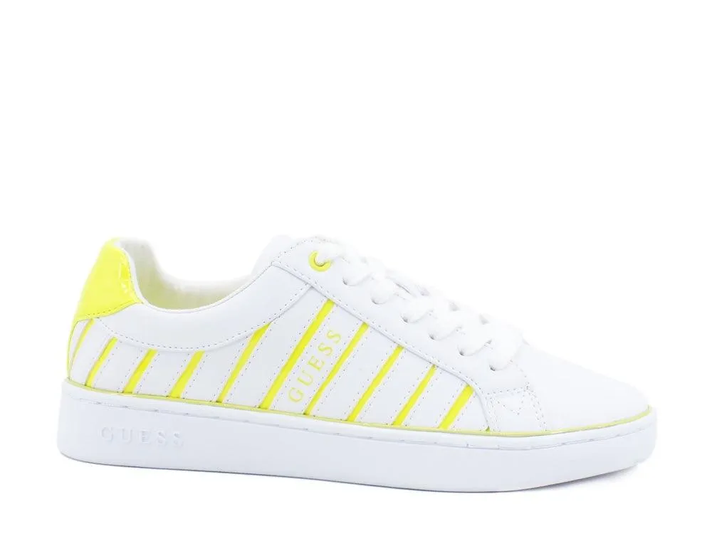 GUESS Sneaker White Yellow FL5BOLELE12