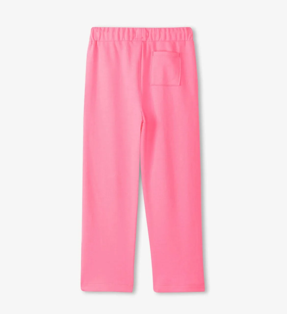 Hatley Girls Pink Neon Baggy Tracksuit Bottoms