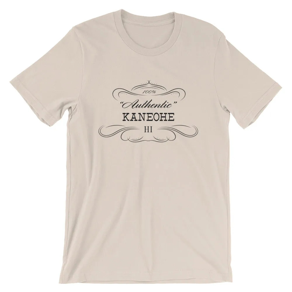 Hawaii - Kaneohe HI - Short-Sleeve Unisex T-Shirt - "Authentic"