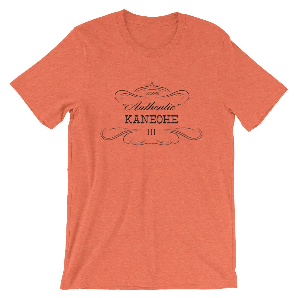 Hawaii - Kaneohe HI - Short-Sleeve Unisex T-Shirt - "Authentic"