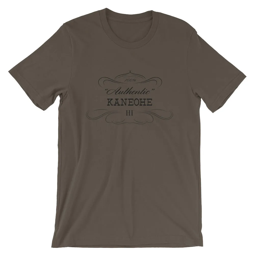 Hawaii - Kaneohe HI - Short-Sleeve Unisex T-Shirt - "Authentic"