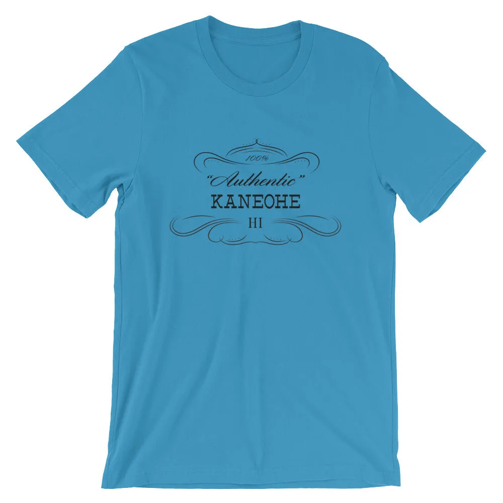 Hawaii - Kaneohe HI - Short-Sleeve Unisex T-Shirt - "Authentic"