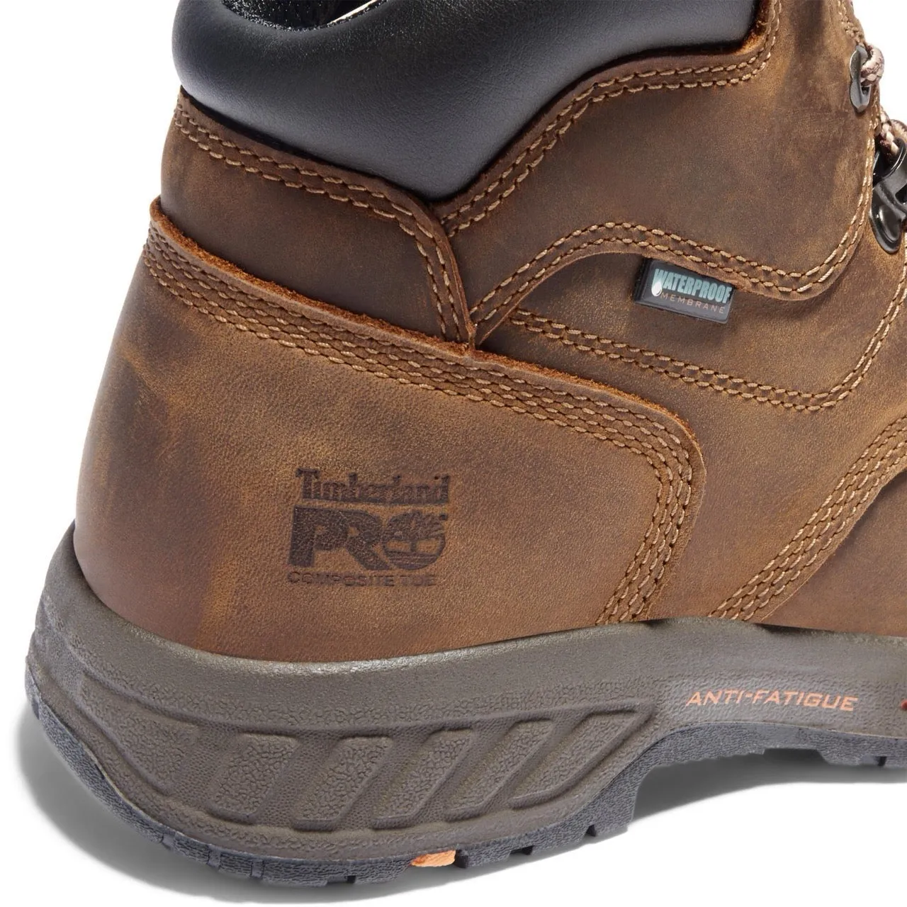 Helix HD 6 Inch Composite-Toe Waterproof Work Boot Brown