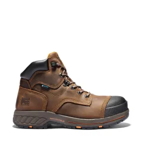 Helix HD 6 Inch Composite-Toe Waterproof Work Boot Brown