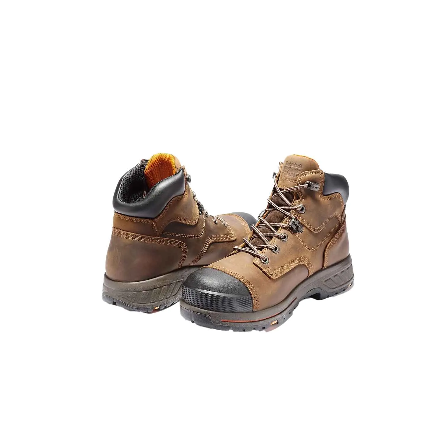 Helix HD 6 Inch Composite-Toe Waterproof Work Boot Brown