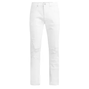 Hudson Walker White Flare Jeans