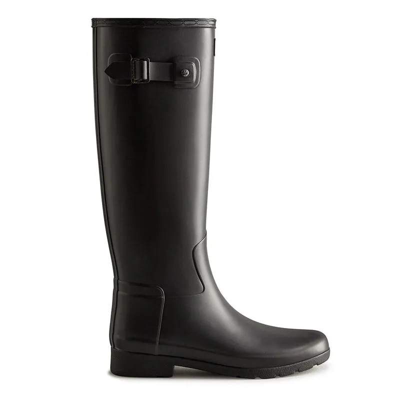 Hunter Refined Tall Boot - Black