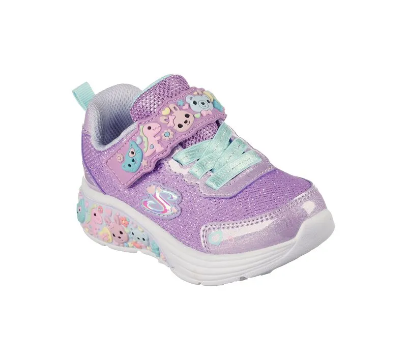 Infants Skechers Trainers Lavender Strap My Dreamers 303155N LVMT