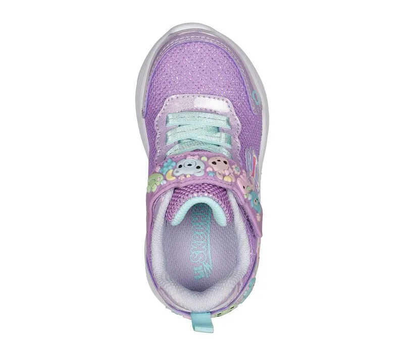 Infants Skechers Trainers Lavender Strap My Dreamers 303155N LVMT