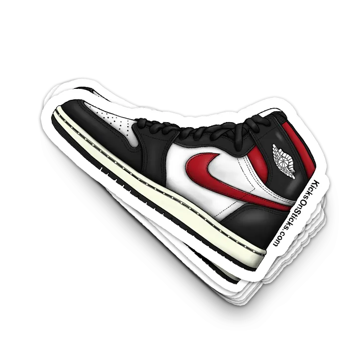 Jordan 1 "Gym Red" Sneaker Sticker