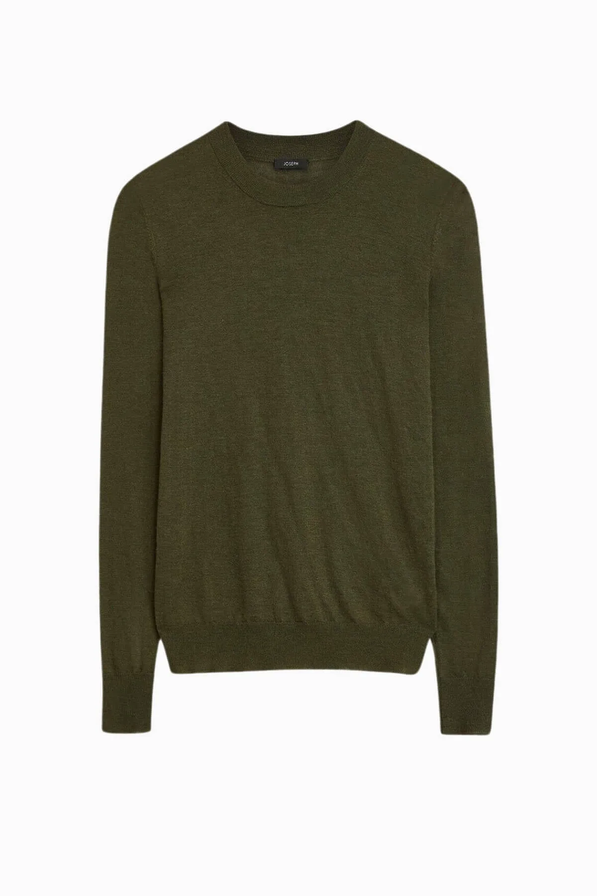 Joseph Cashair Round Neck Knit Jumper - Hass Avocado