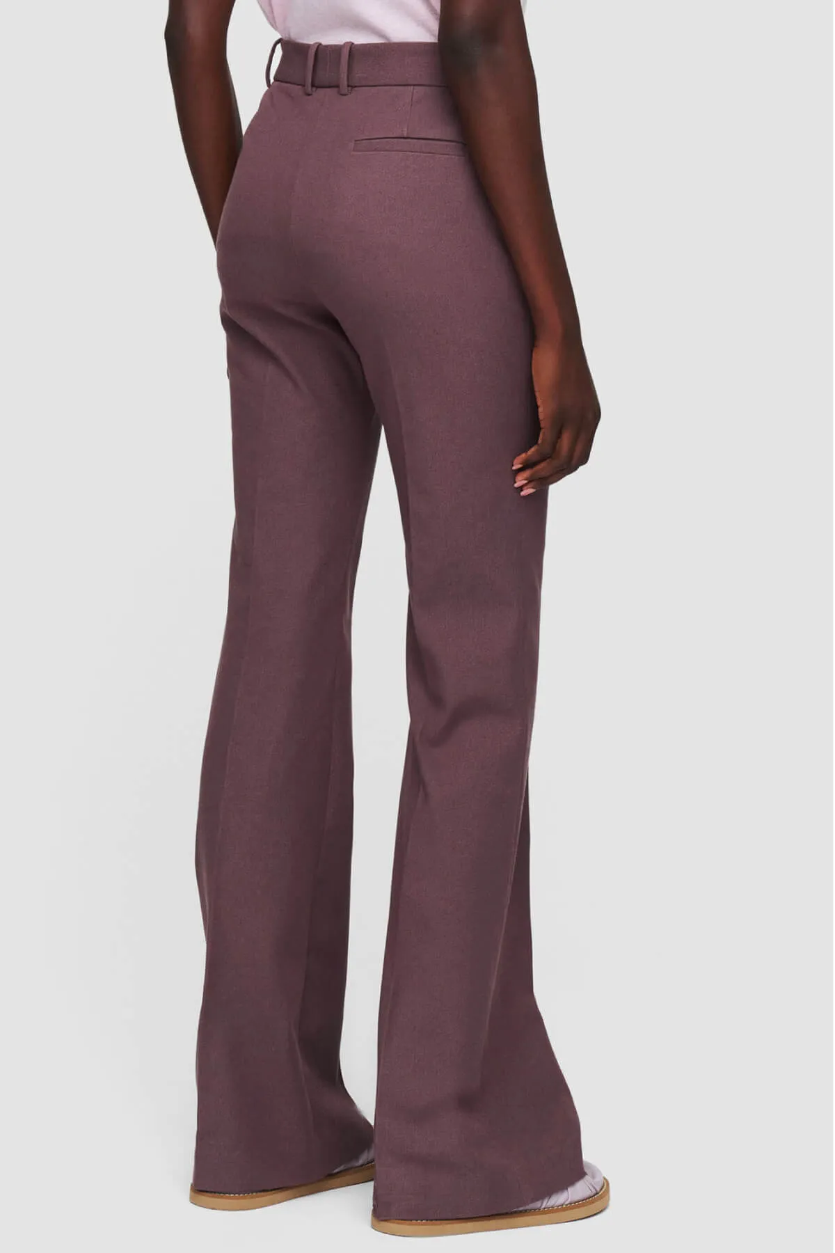 Joseph Gabardine Stretch Tafira Pant - Truffle