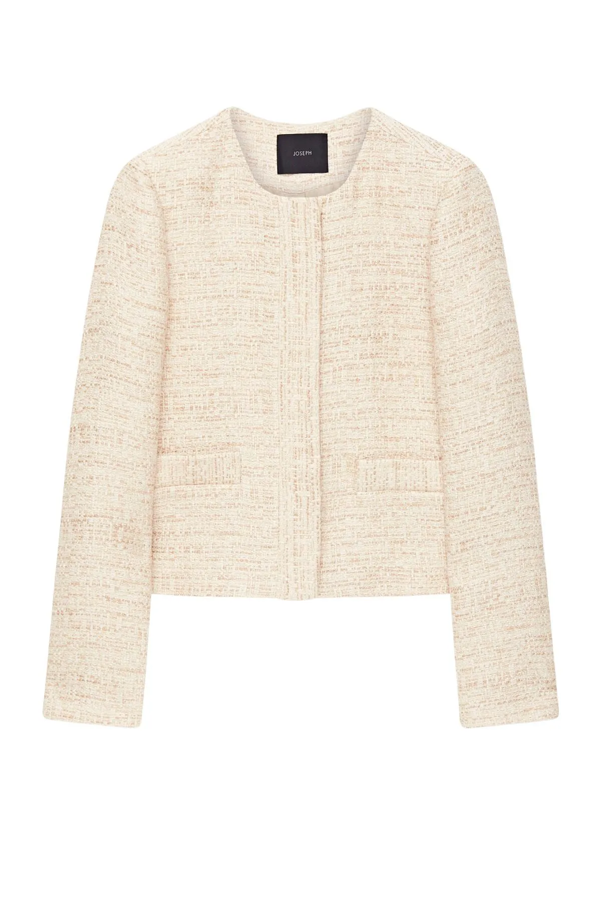 Joseph Melange Tweed Jovanna Jacket - Cassonade