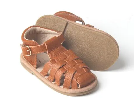 Kids Shoe - Little MeMe Sandal Aubrey Tan