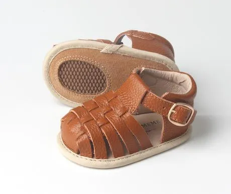 Kids Shoe - Little MeMe Sandal Aubrey Tan