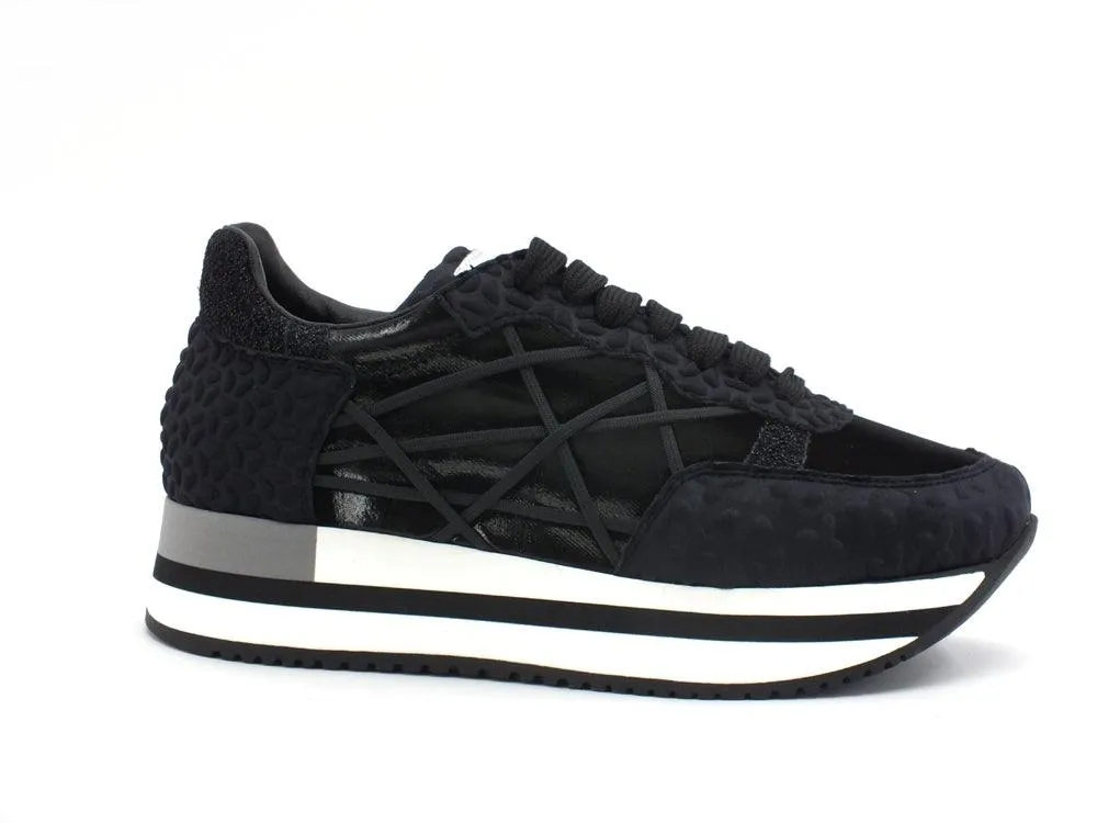 LAKE Mr. Big Cross R Sneaker Black C07-CRO