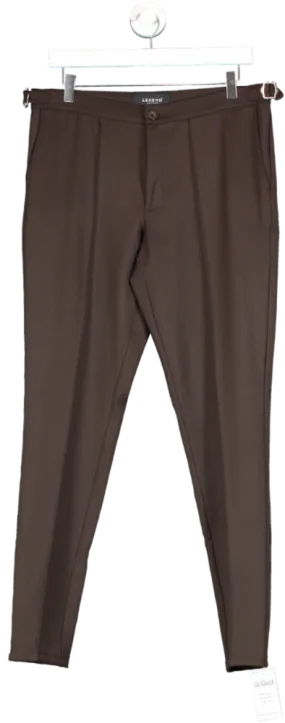 Legend London Brown Side Cinch Pant W32