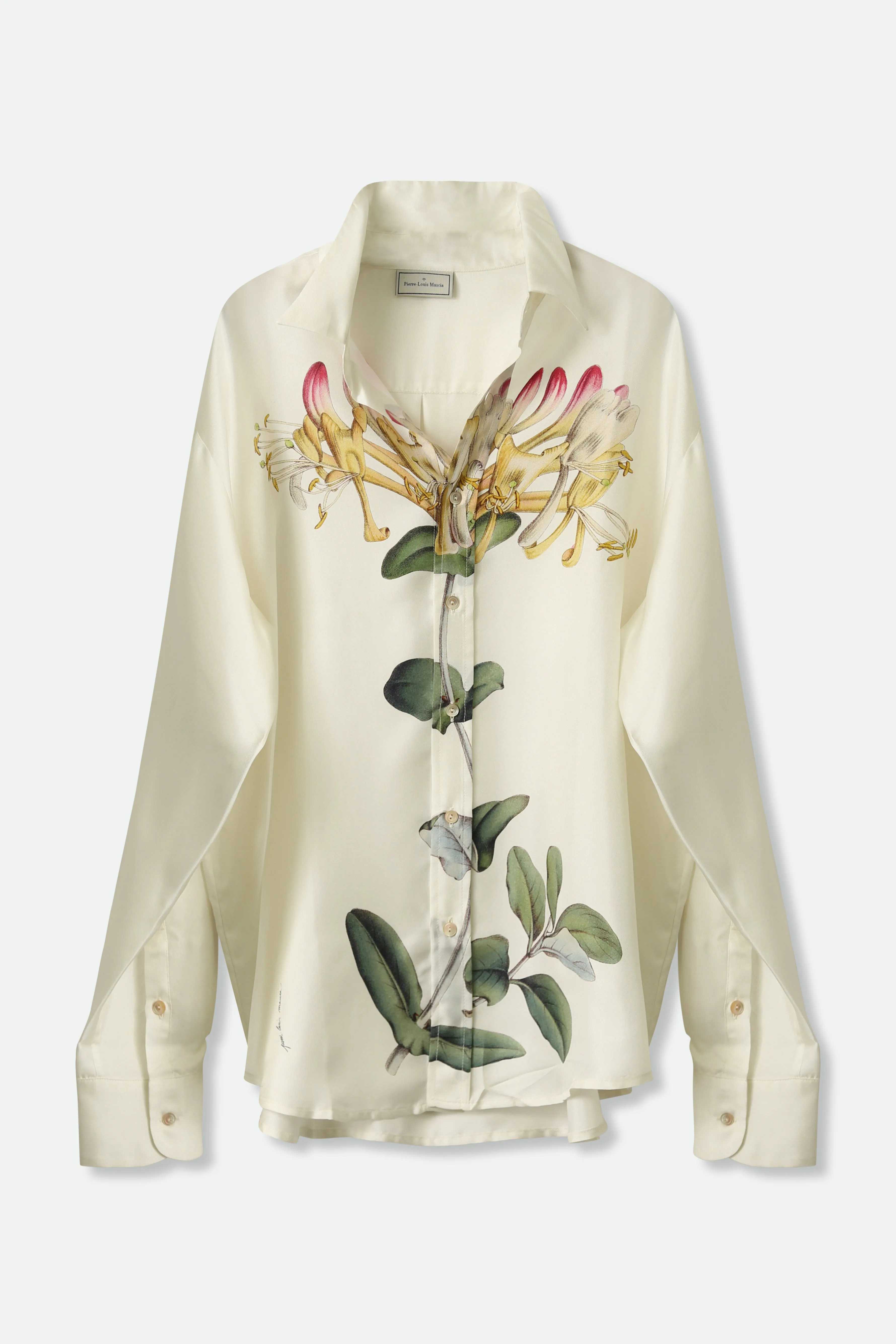 LILY SHIRT IN SILK BY PIERRE-LOUIS MASCIA