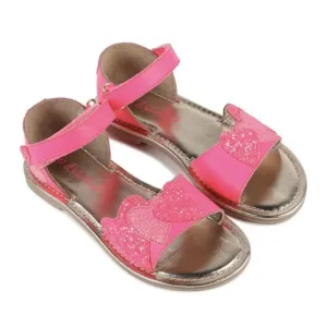 Logo Leather Sandal