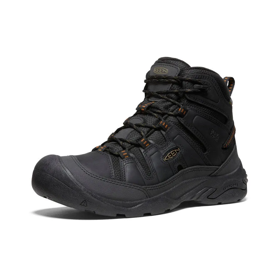 MEN'S CIRCADIA MID WP - BLACK/CURRY