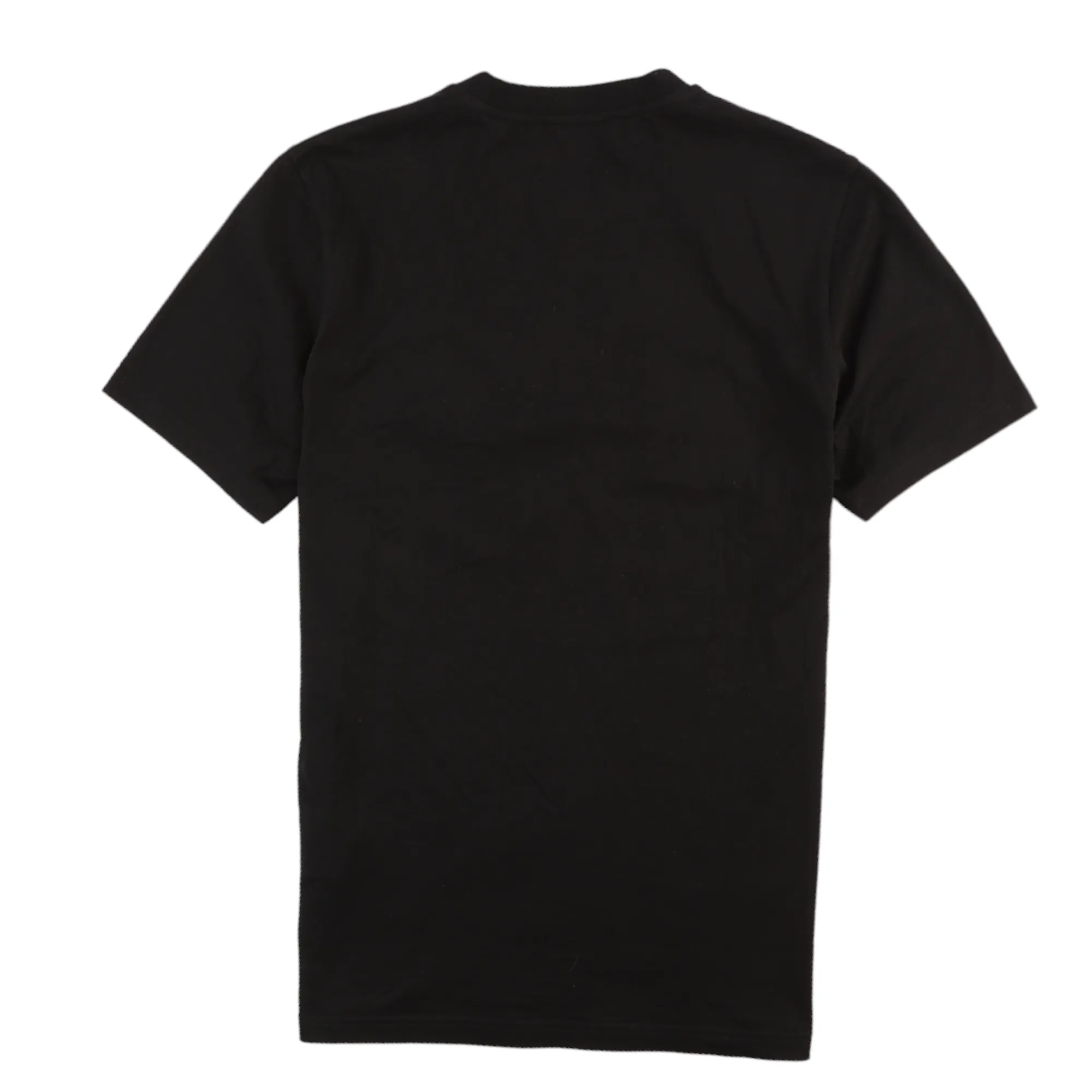 Men's Embroidered Logo T-Shirt Black Size XS