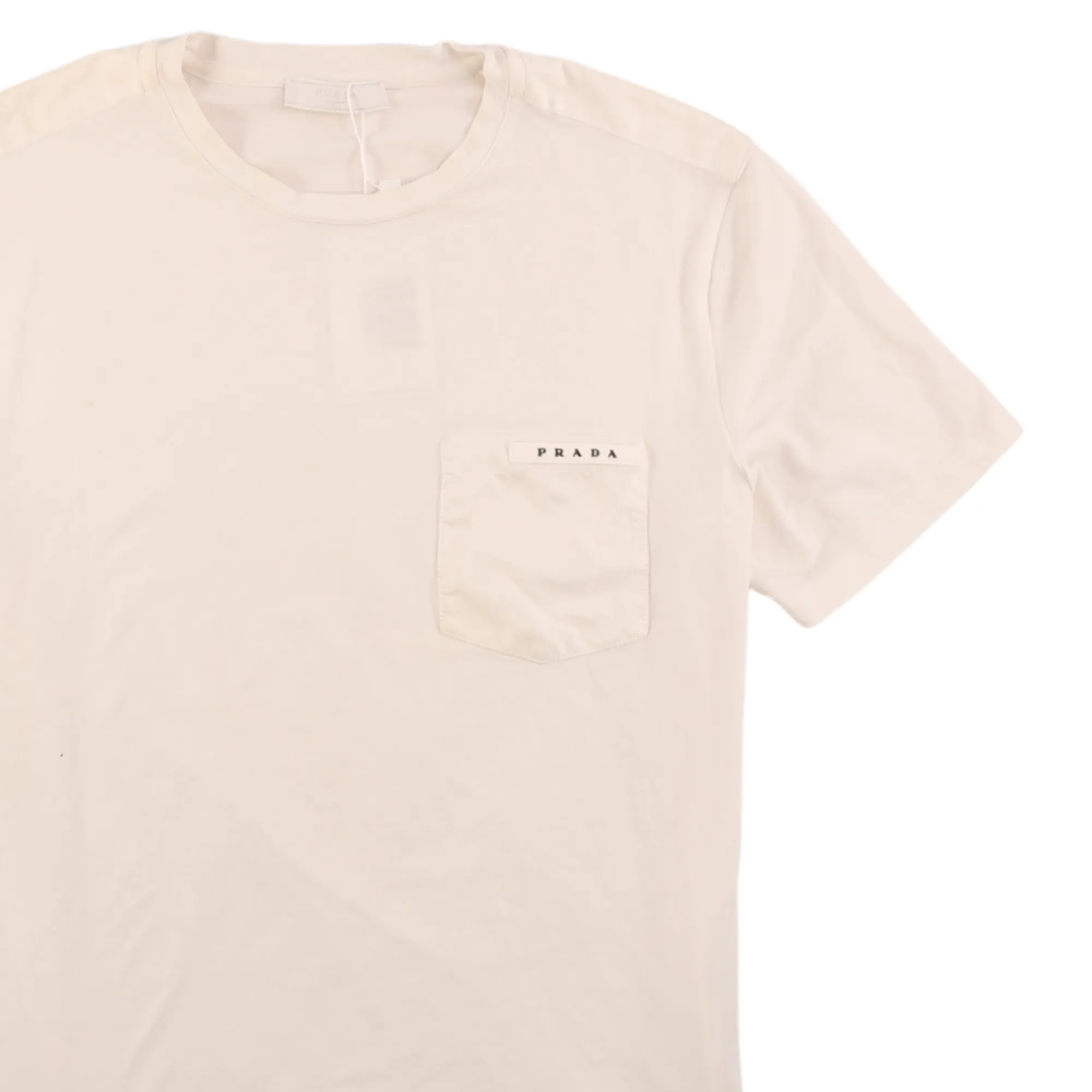 Men's Pocket Logo T-Shirt White Size M