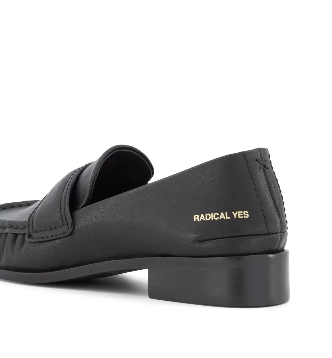 Miro Leather Loafer | Black