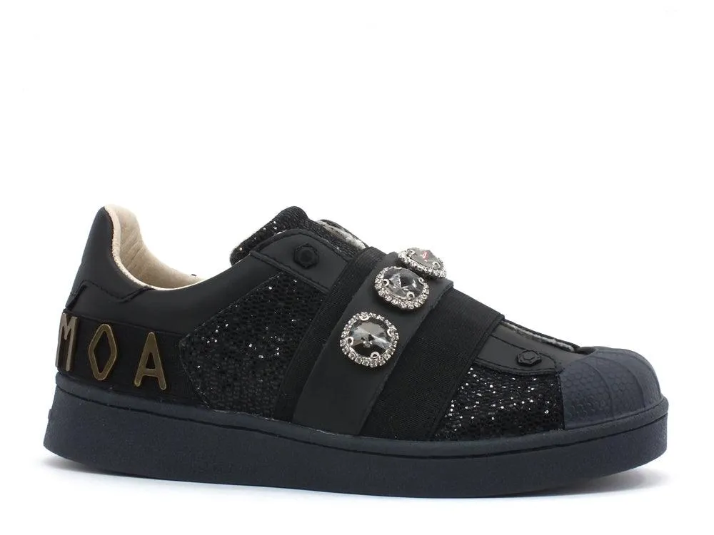 MOA Sneaker Black Laminato MOA1081