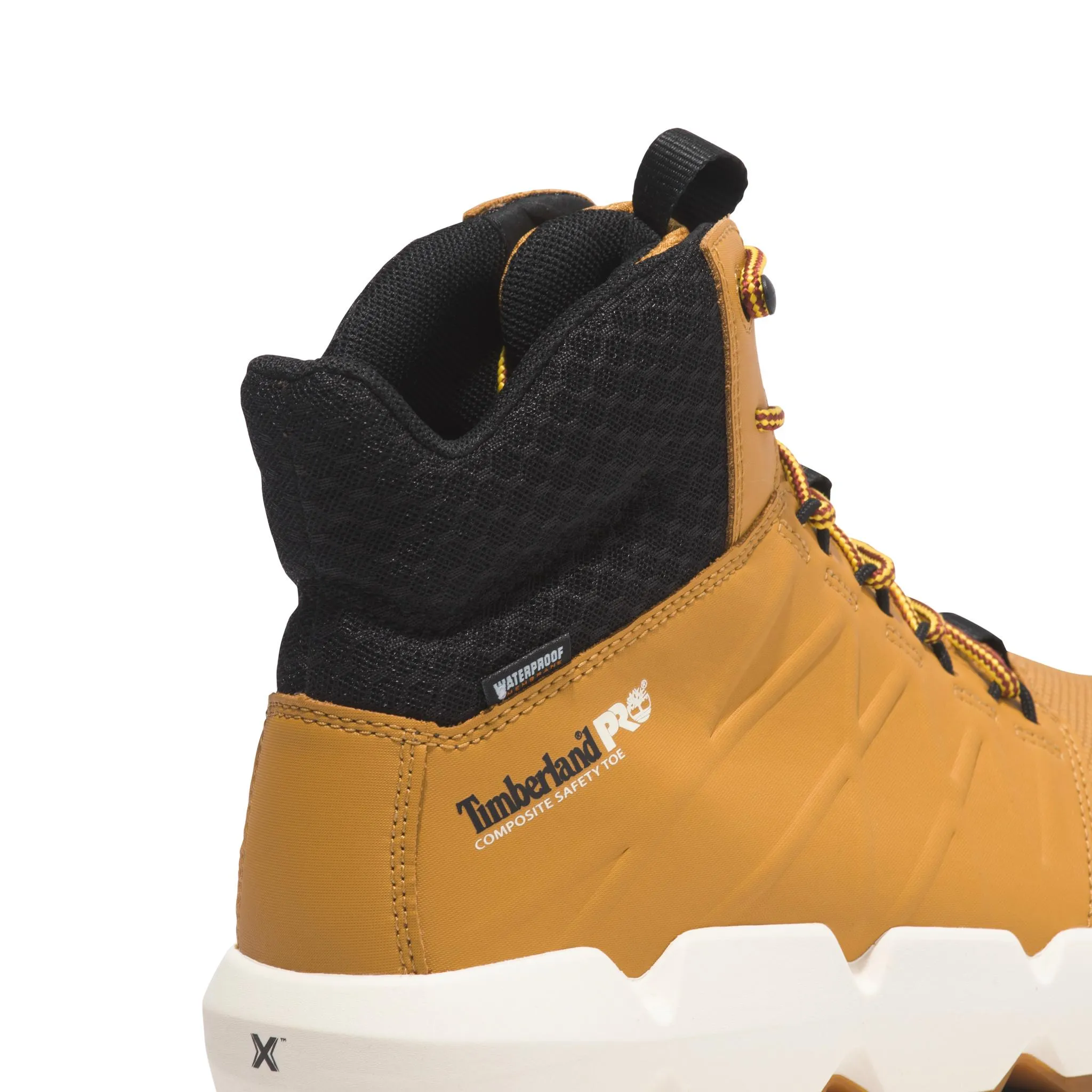 Morphix 6 Inch Composite-Toe Waterproof Work Boot Wheat