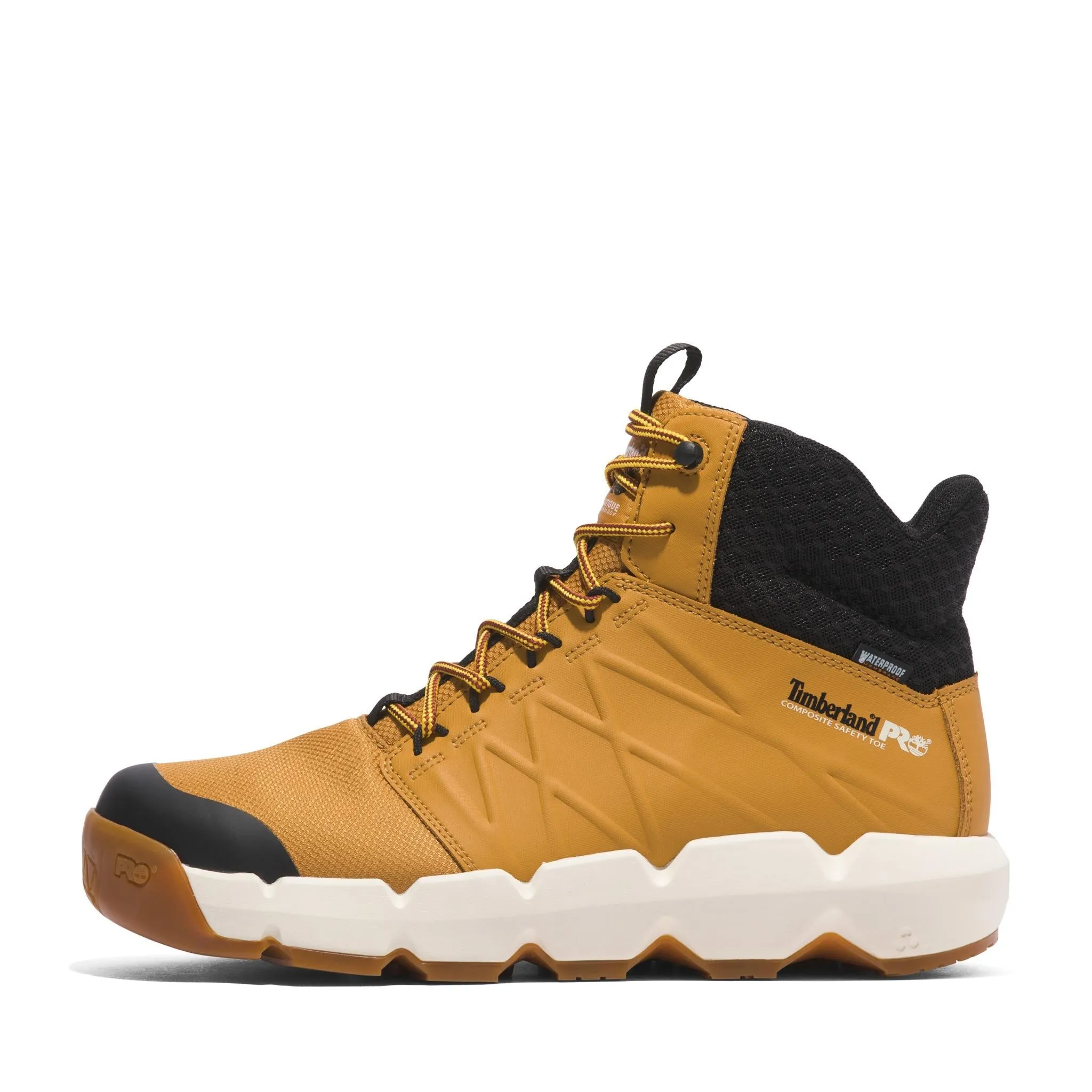 Morphix 6 Inch Composite-Toe Waterproof Work Boot Wheat