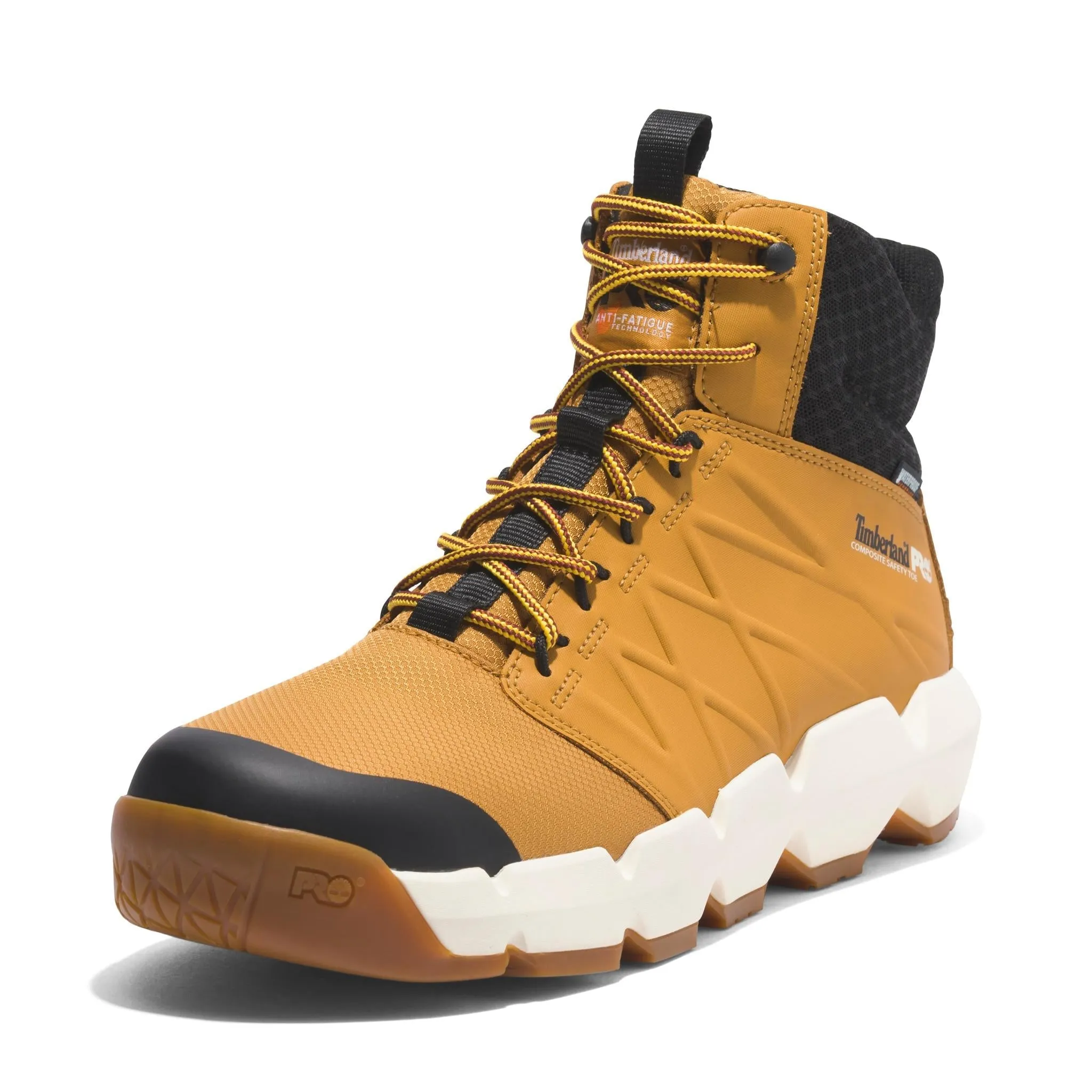 Morphix 6 Inch Composite-Toe Waterproof Work Boot Wheat