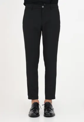 Nero vini Slim-fit ankle-grazer pants