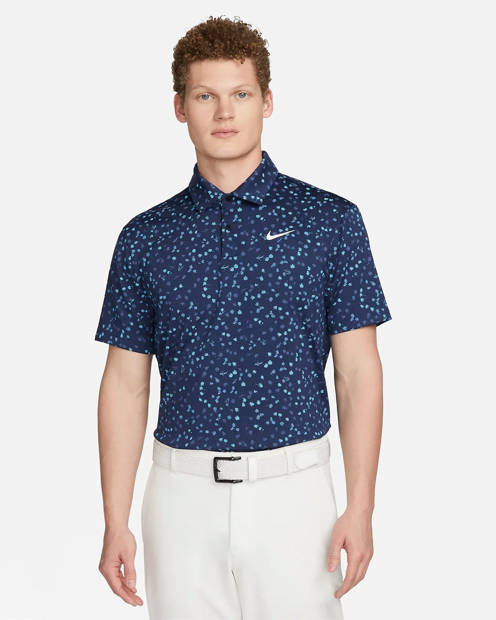 NIKE POLO FLORAL DRI FIT