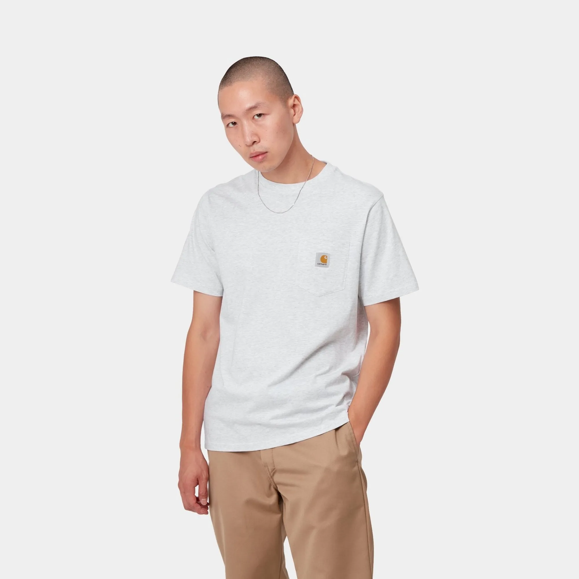 Pocket T-Shirt | Ash Heather