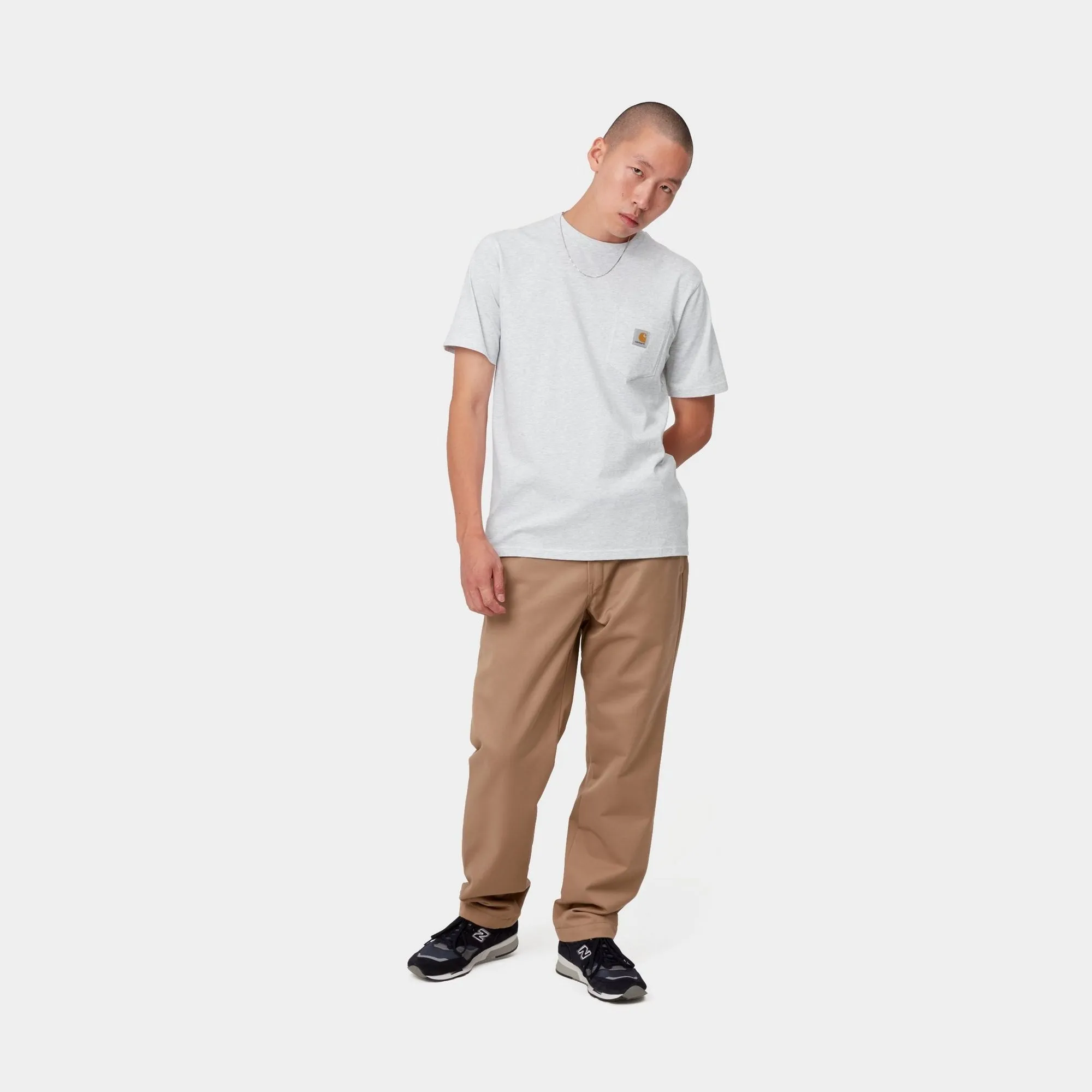 Pocket T-Shirt | Ash Heather