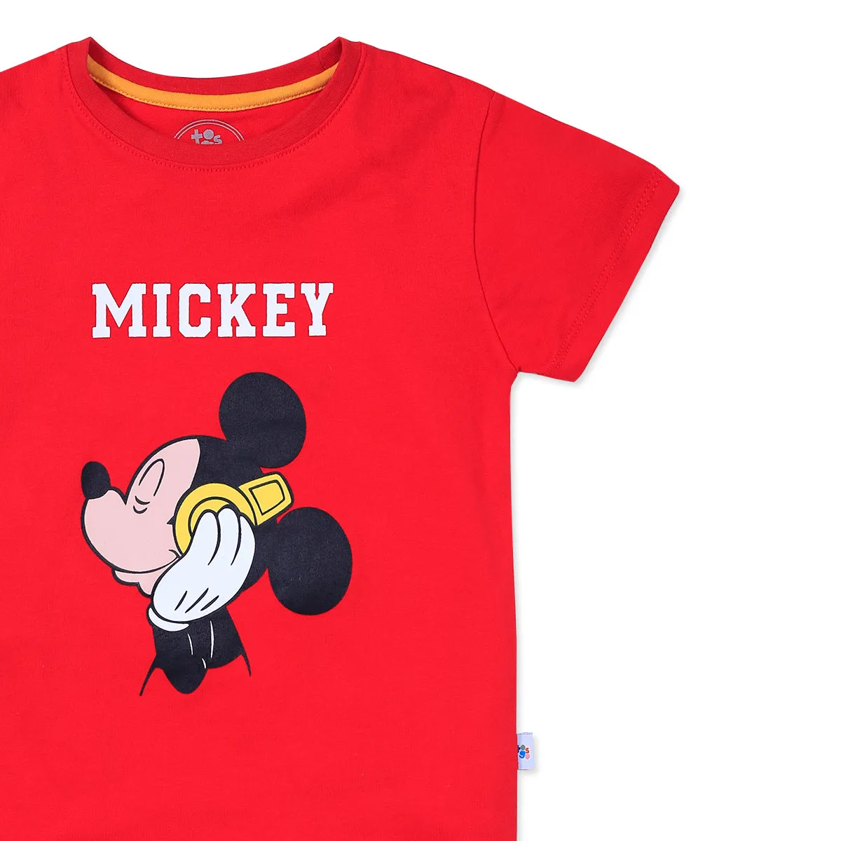 Red Black Mickey T-Shirt