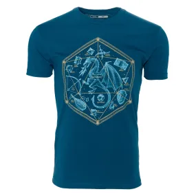 Sanshee - Glow-in-the-Dark Constellation Check Tee