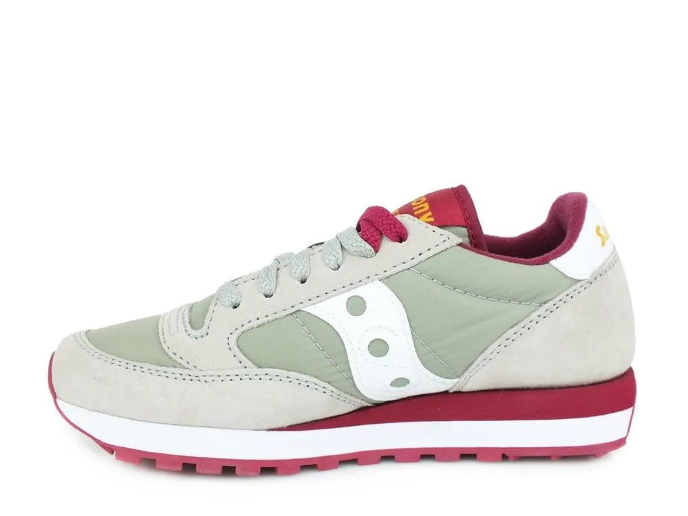 SAUCONY Jazz Original Grey Red 1044-342