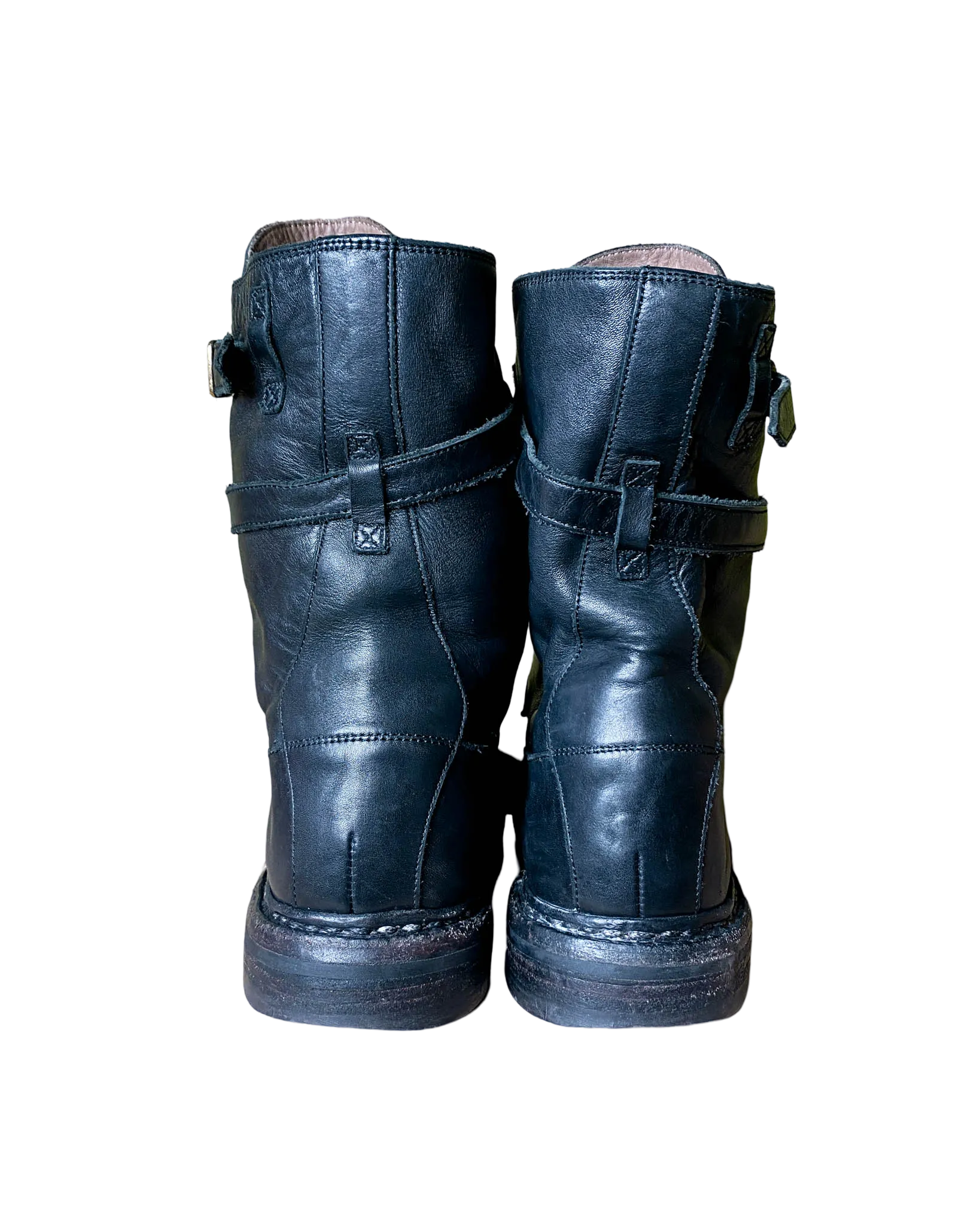 Size 41 | Burberry Leather Moto Boot