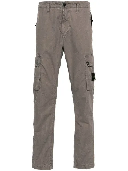 Stone Island Cotton cargo trousers brown