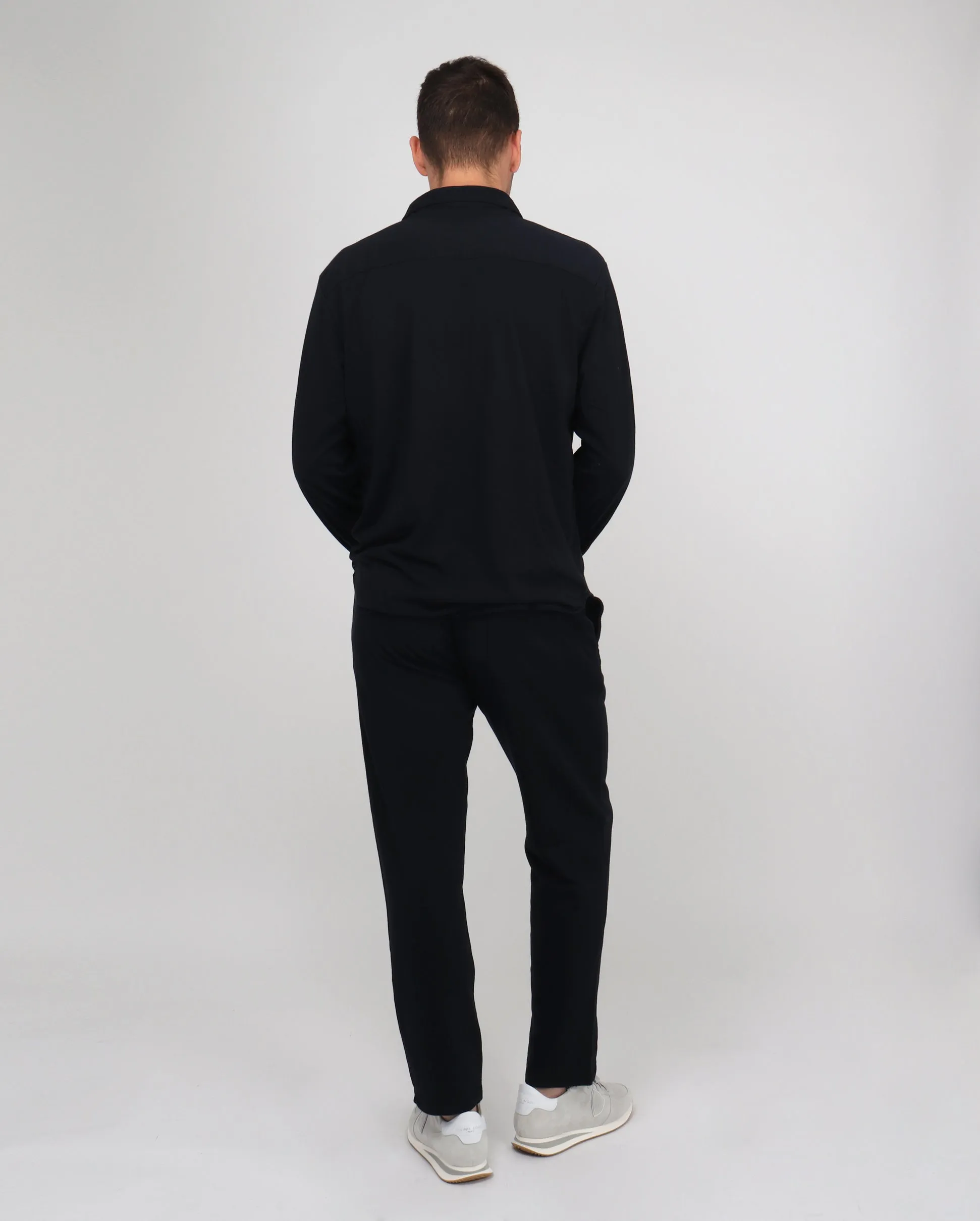 SUPIMA FLEECE EASYPANT / BLACK