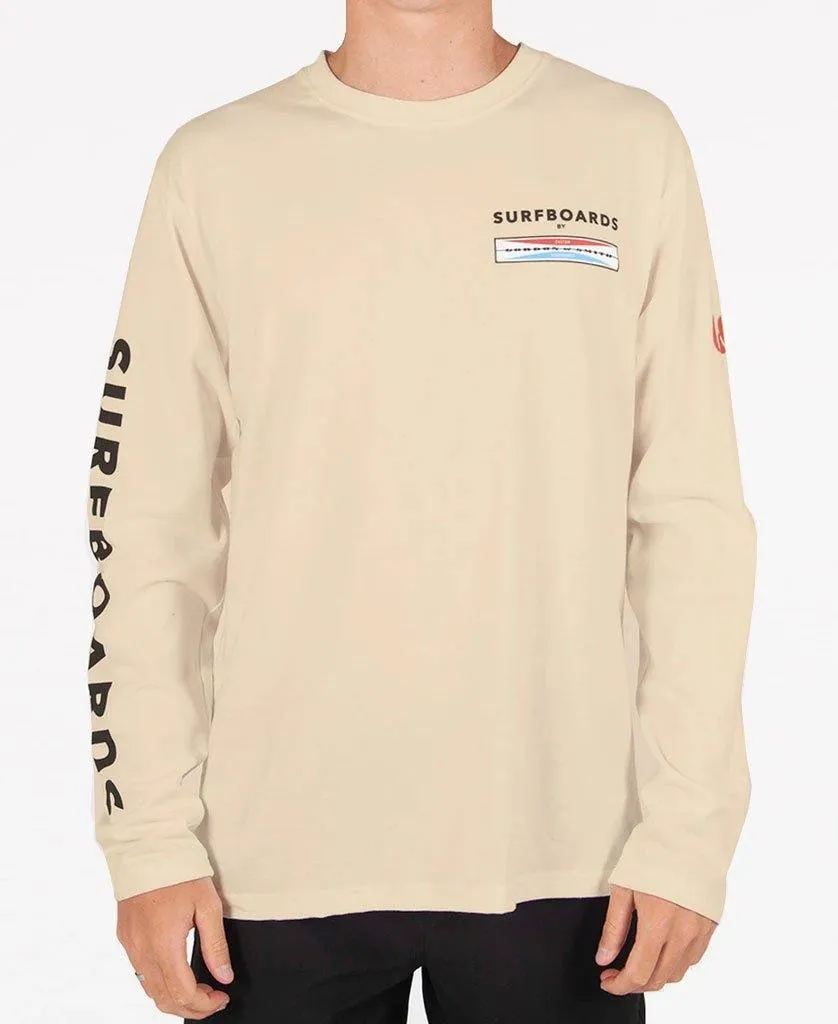 Surfboards L/S Comp Tee | Bleach Gold