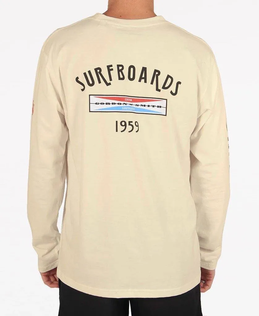 Surfboards L/S Comp Tee | Bleach Gold