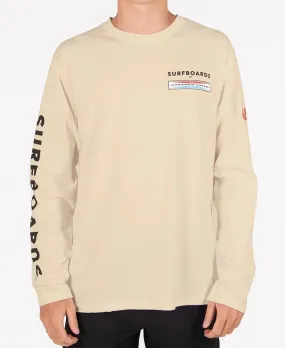 Surfboards L/S Comp Tee | Bleach Gold