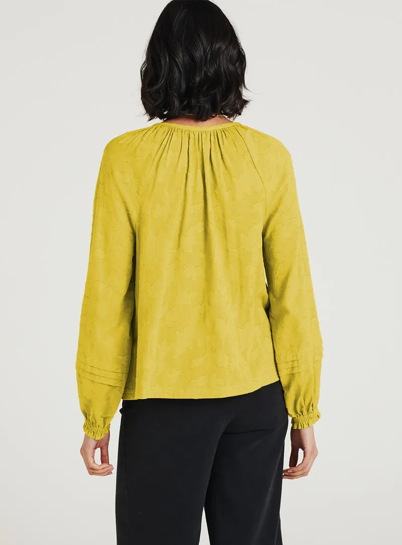 Thought Lichen Green Danna Top