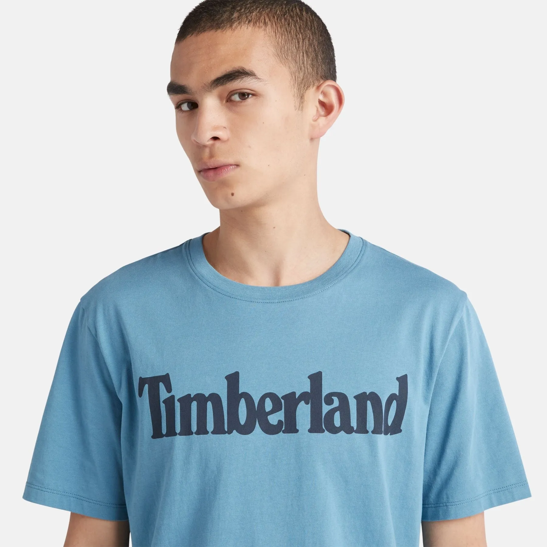 Timberland Mens Jersey T-Shirt 'Kennebec River Linea Tee'