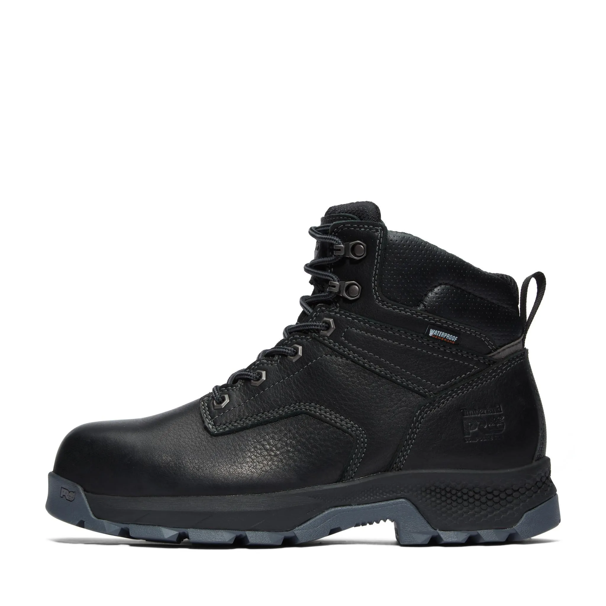 Titan EV 6 Inch Composite-Toe Waterproof Work Boot Black